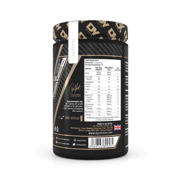 HIT BCAA 10:1:1 400g, 20 Servings - Image 7