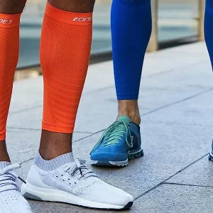ZONE3 Seamless Compression Calf Guards